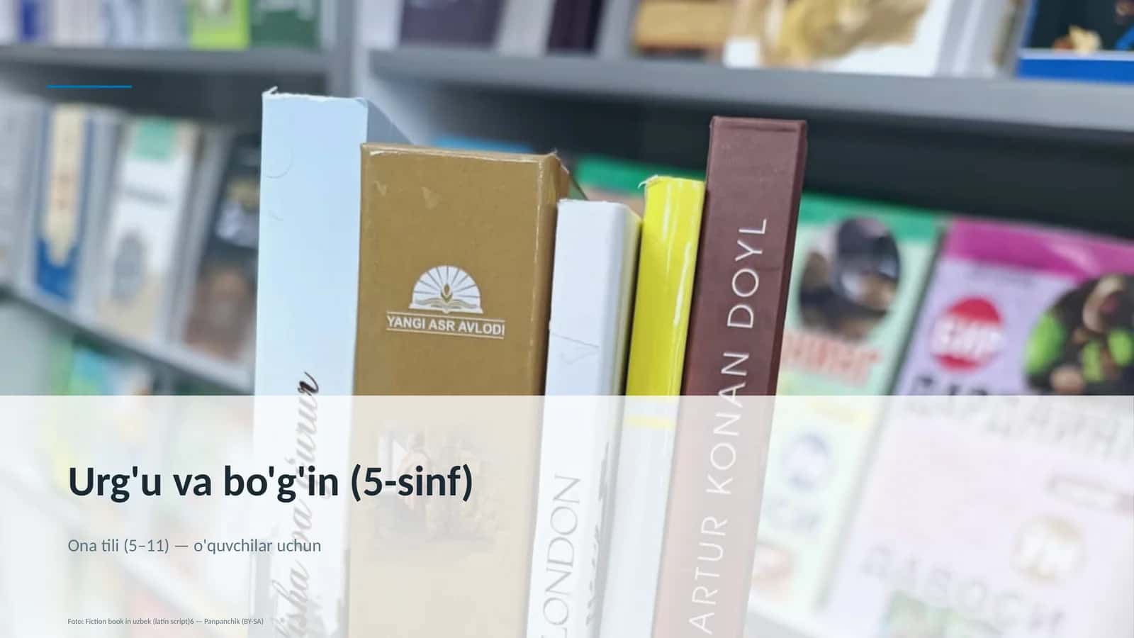 Urg'u va bo'g'in (5-sinf) 1