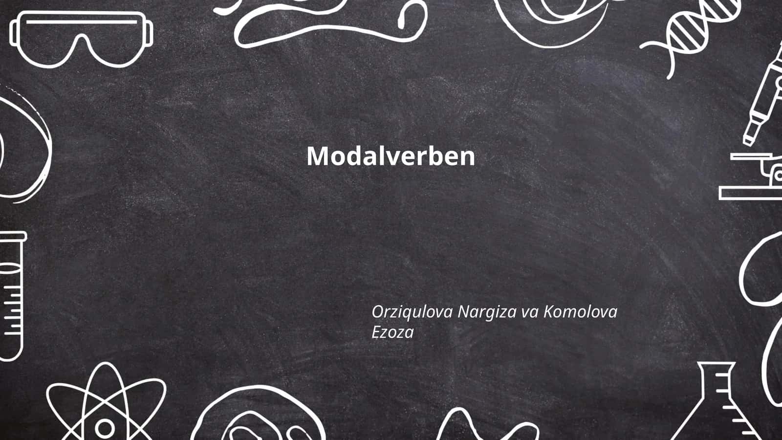 Modalverben 1