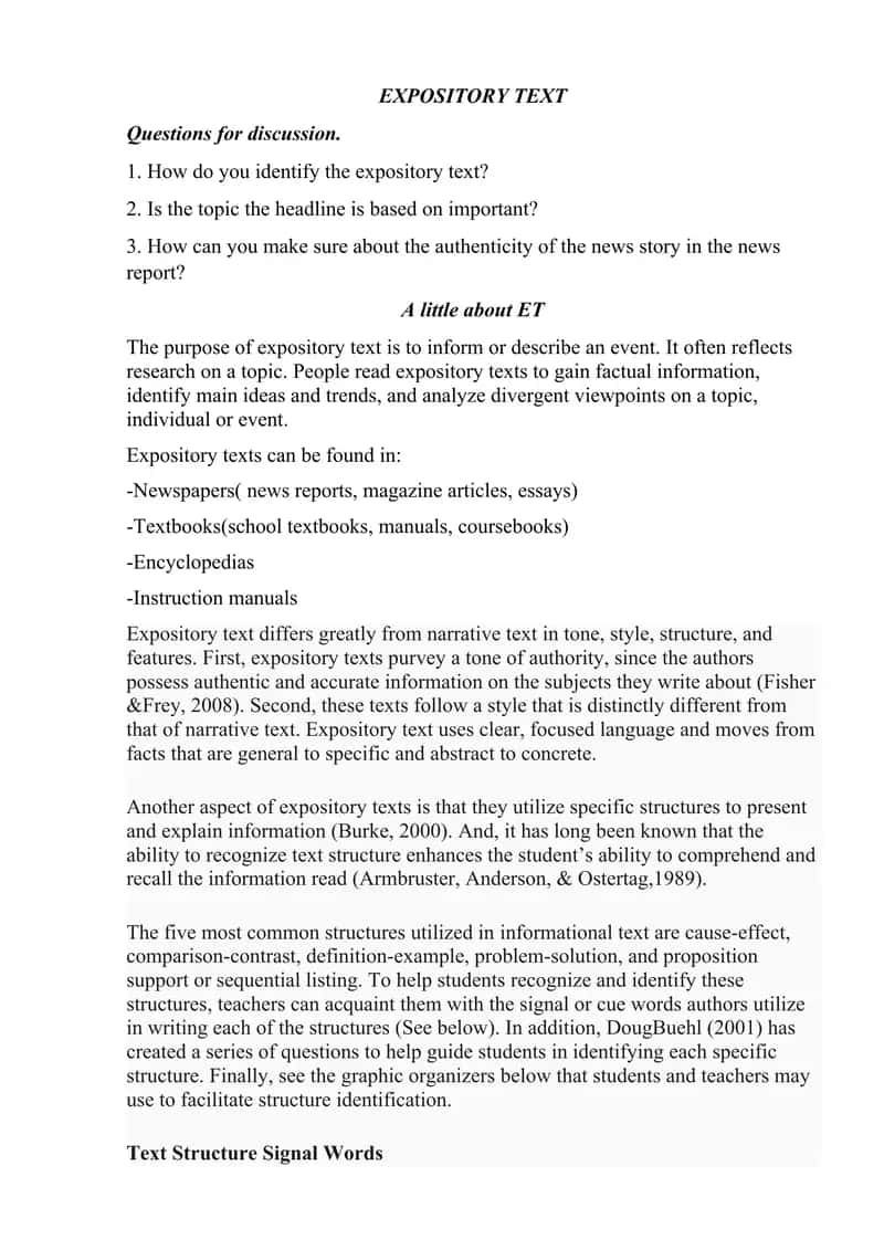 Expository text 1