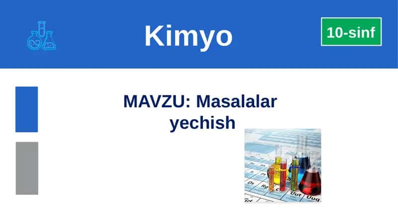 Kimyo 1