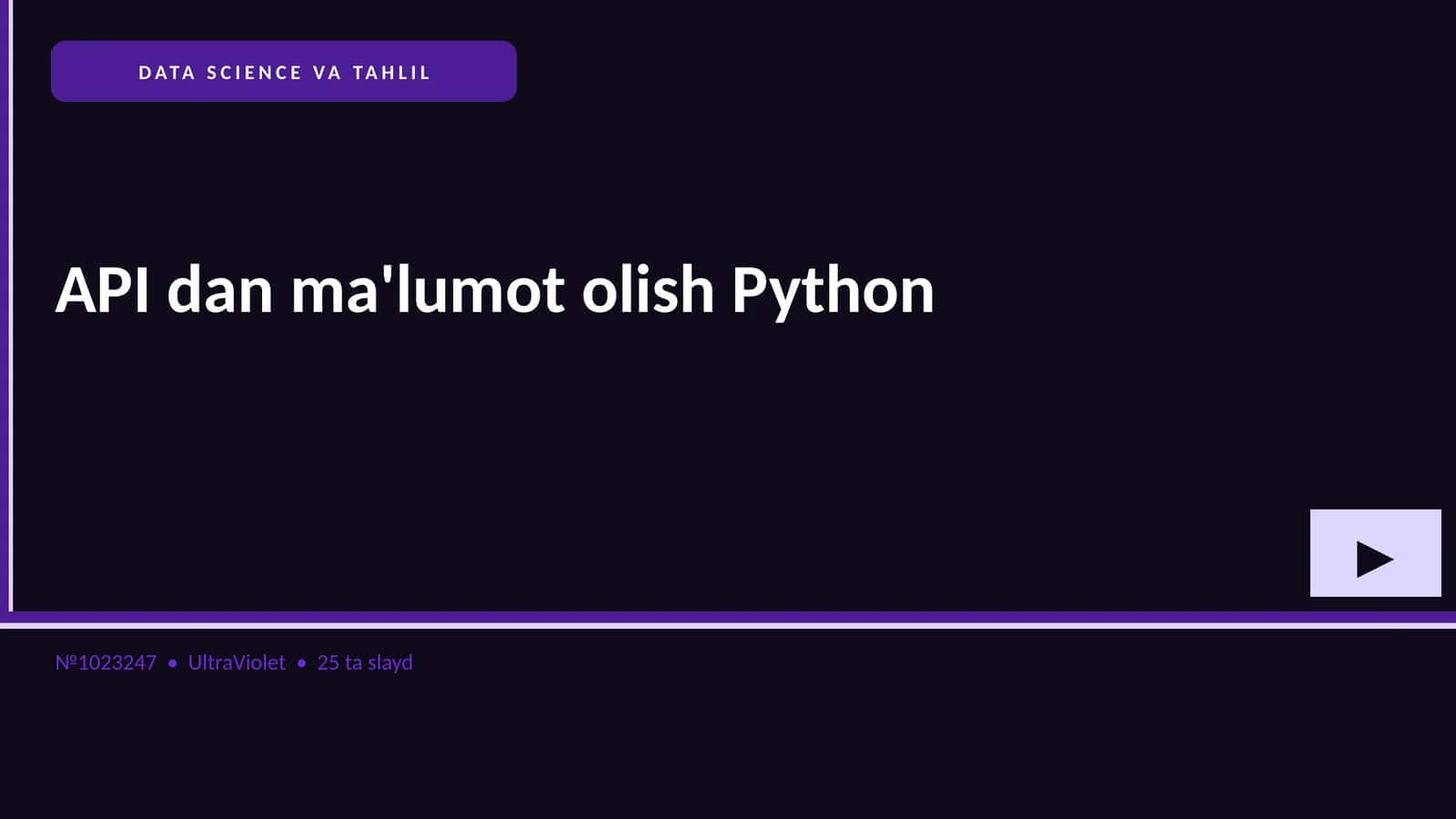 DATA SCIENCE VA TAHLIL 1