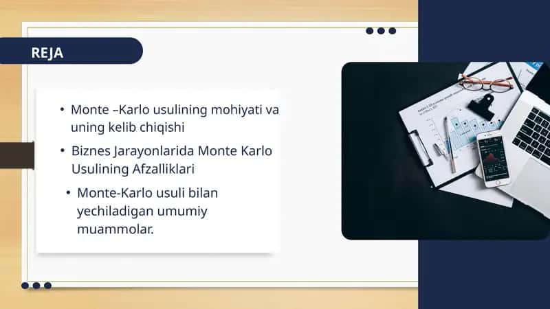 Monte-Karlo Usuli 1