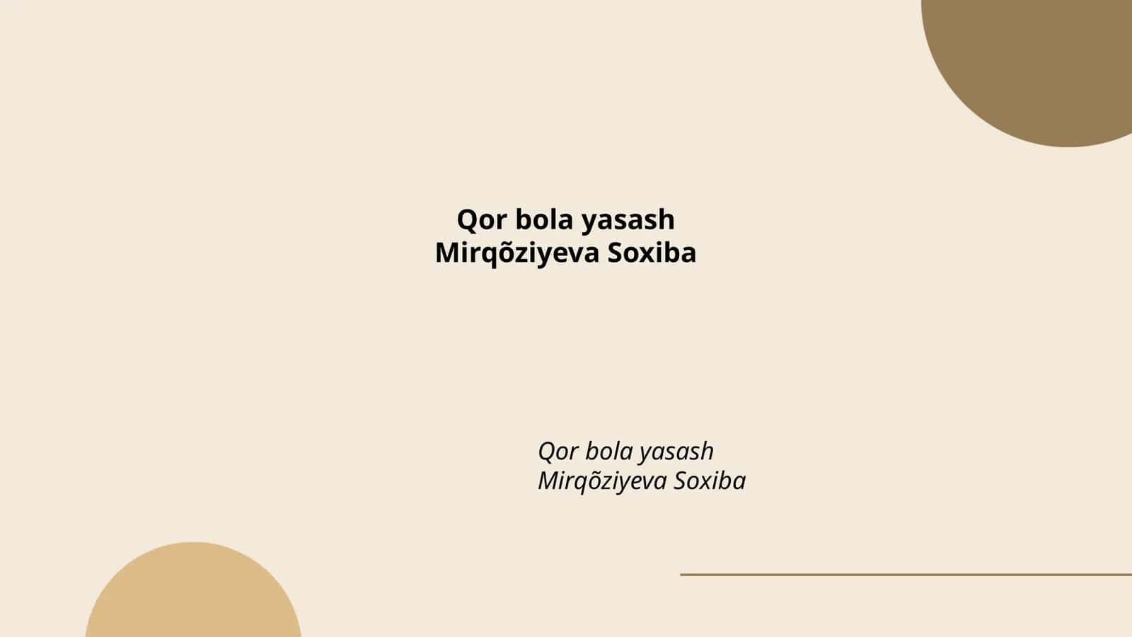 Qor bola yasash 1
