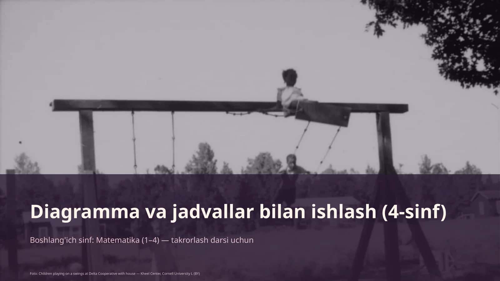 Diagramma va jadvallar bilan ishlash (4-sinf) 1