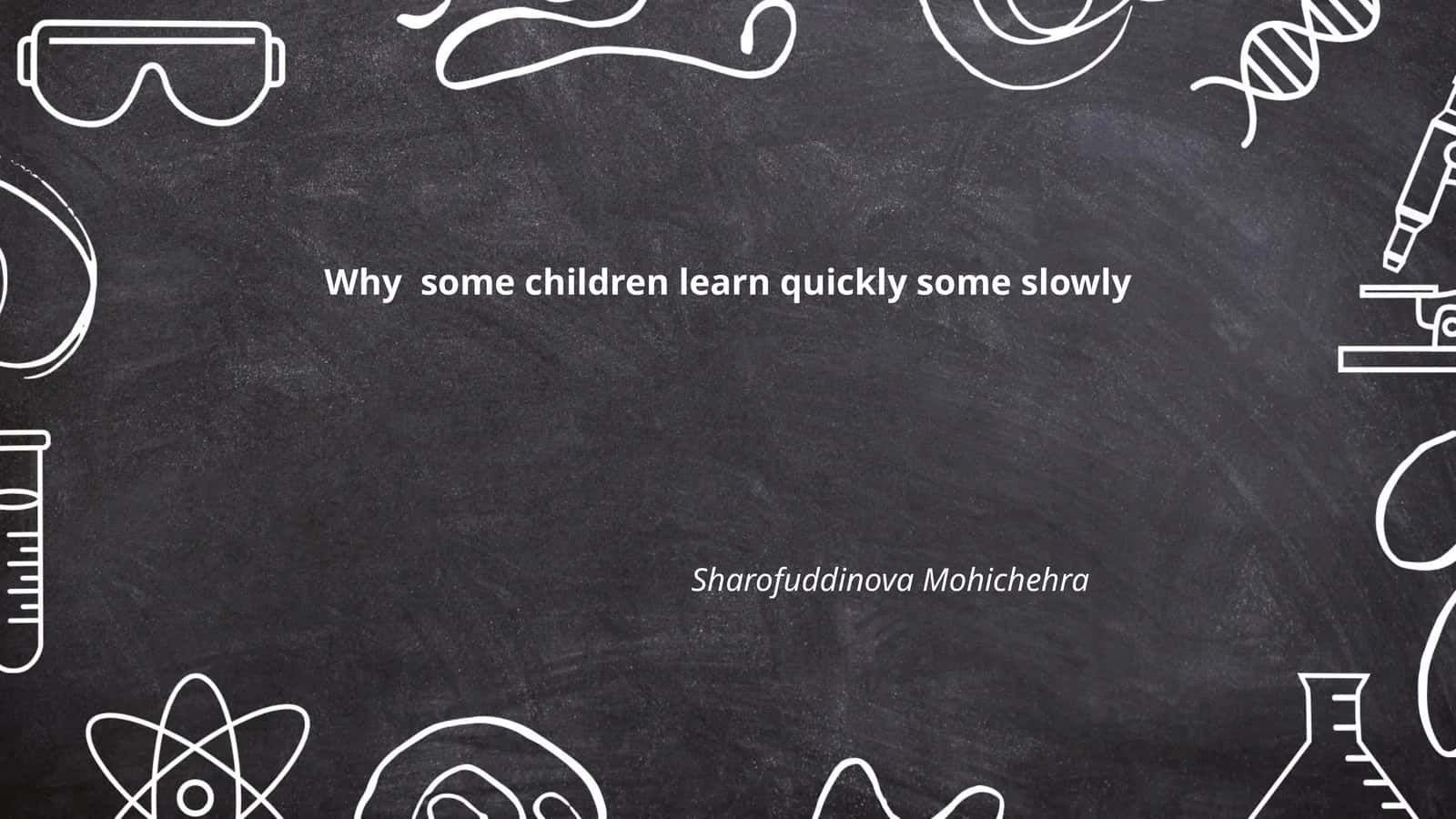 Genetic Influences on Learning 1