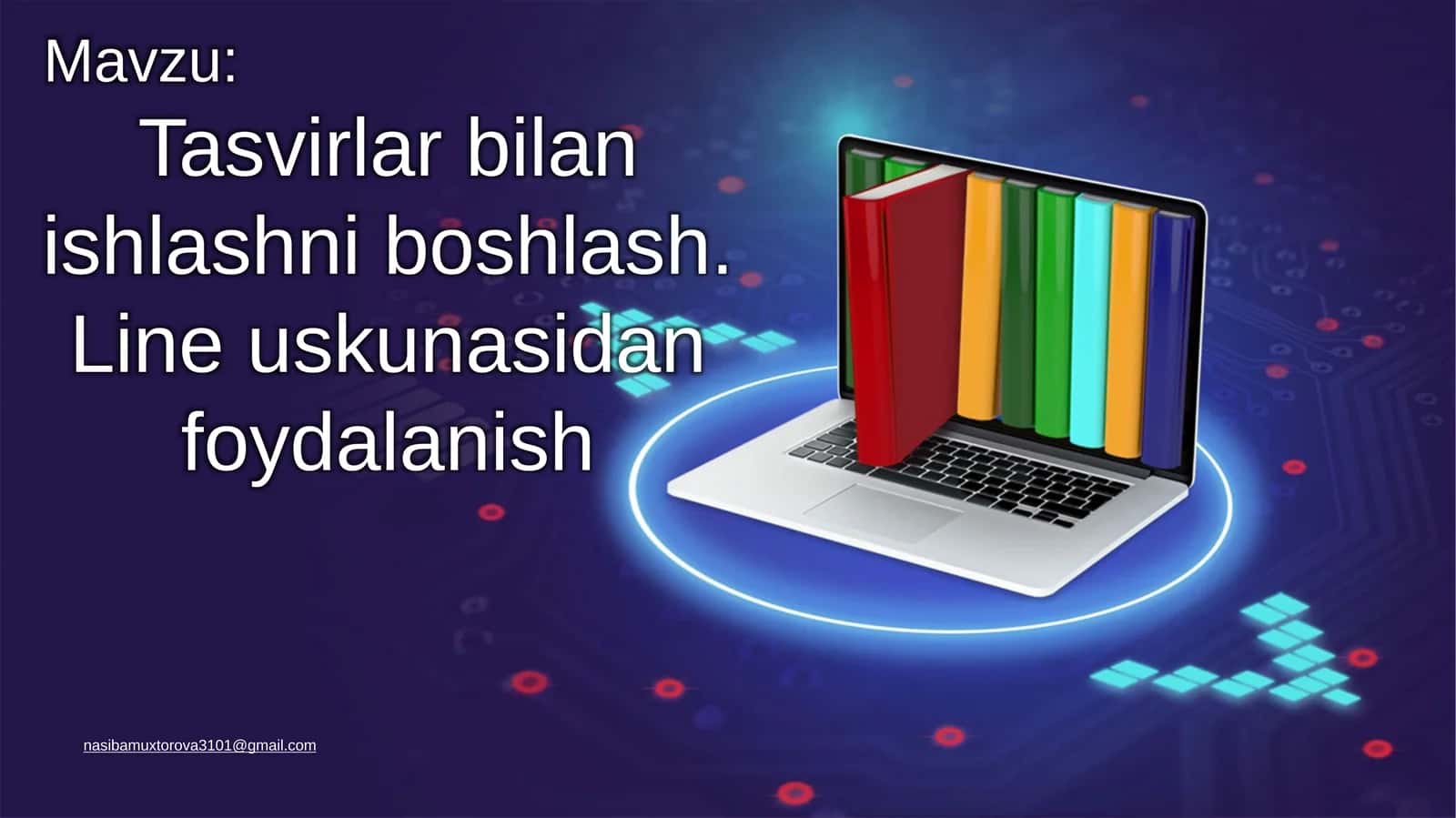 Tasvirlar bilan ishlashni boshlash 1