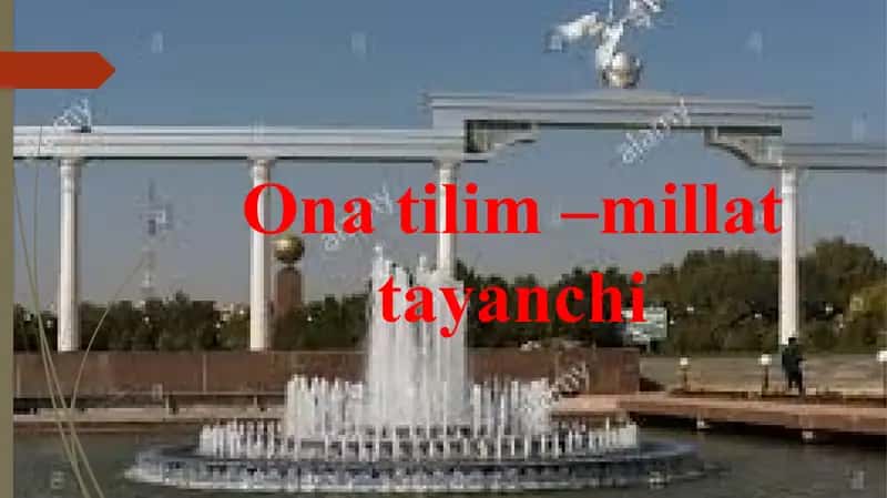 Ona tilim–millat tayanchi 1
