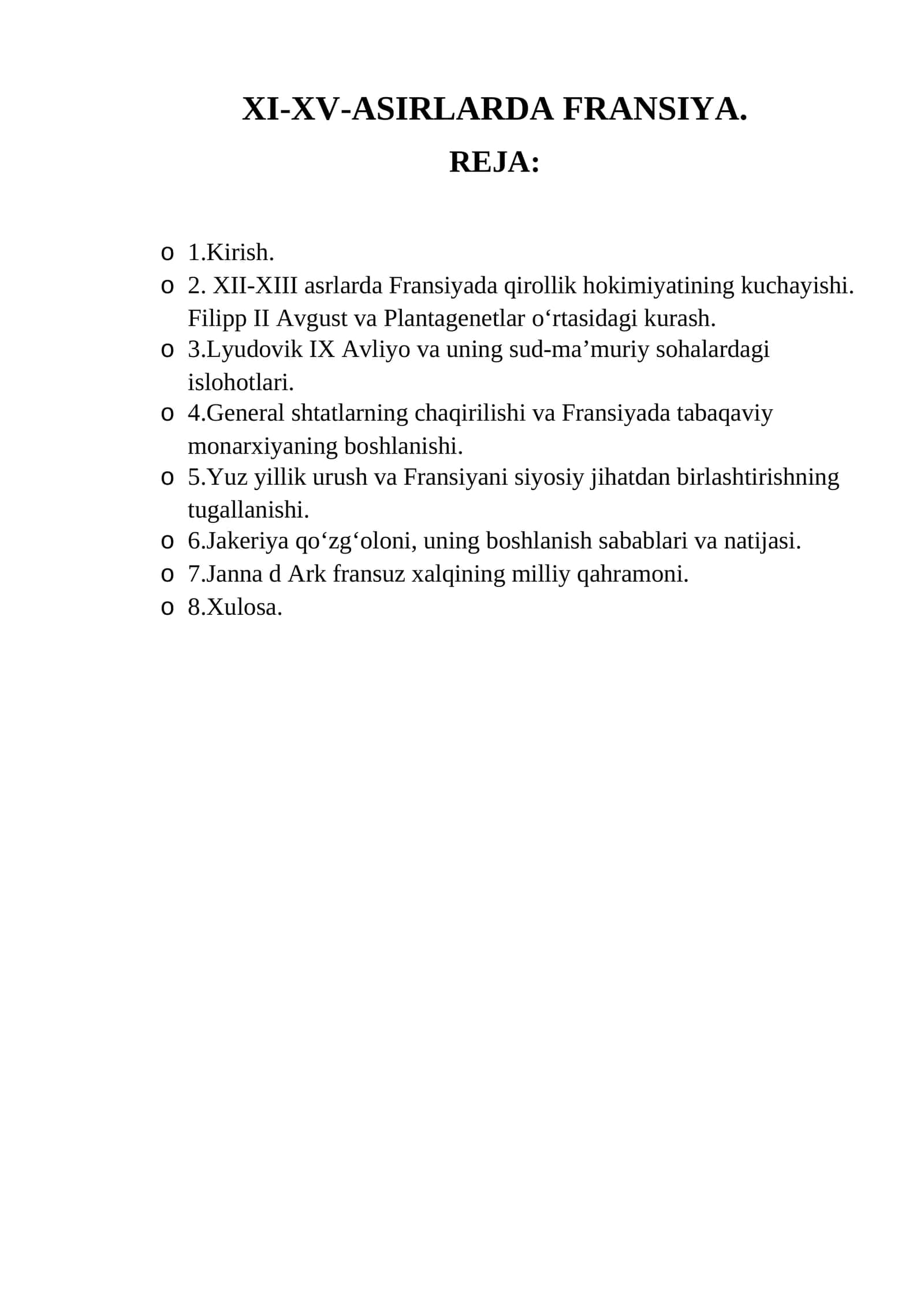 XI-XV-ASIRLARDA FRANSIYA 1