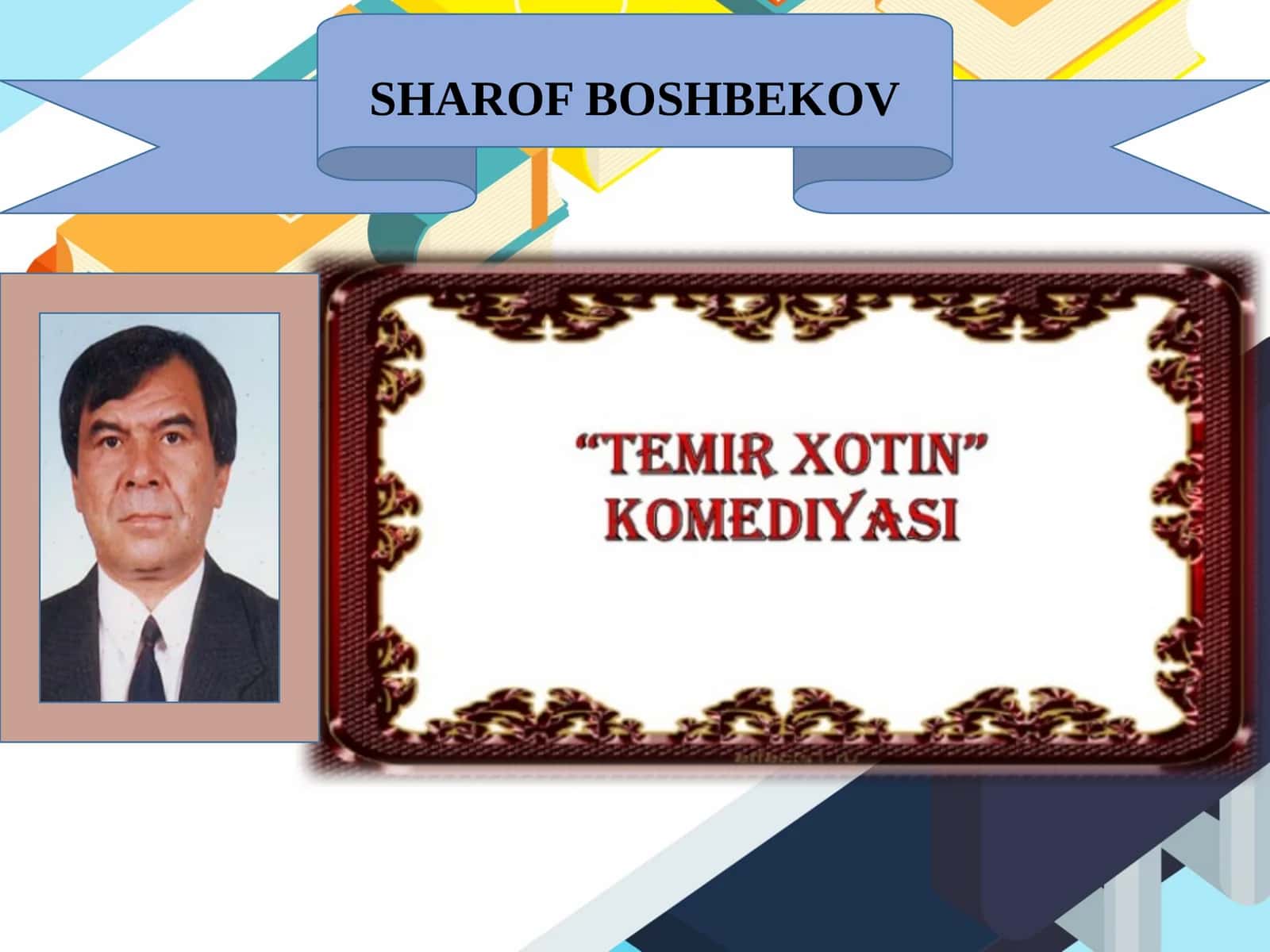 "TEMIR XOTIN" ASARI 1