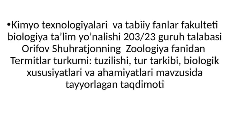 Termitlar 1