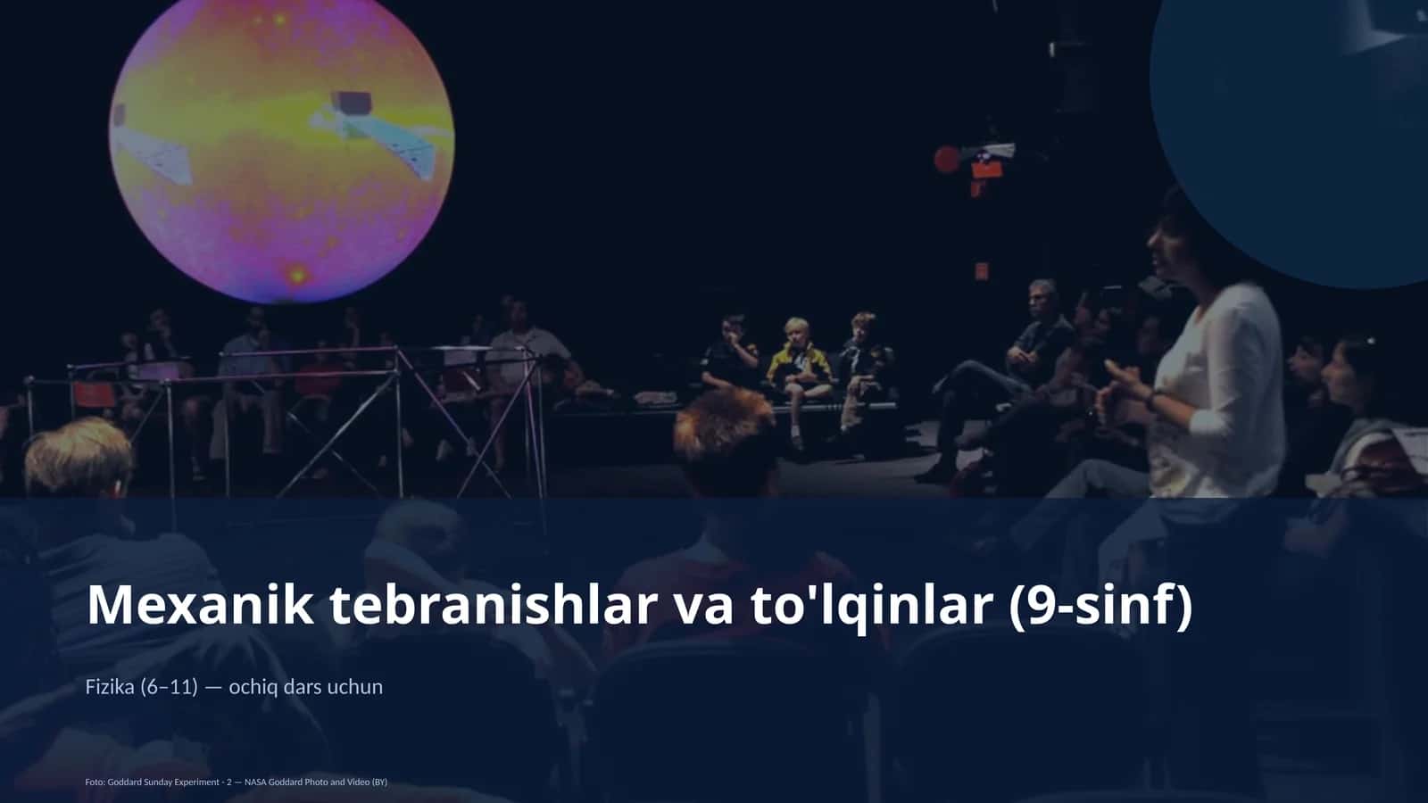 Mexanik tebranishlar va to'lqinlar (9-sinf) 1