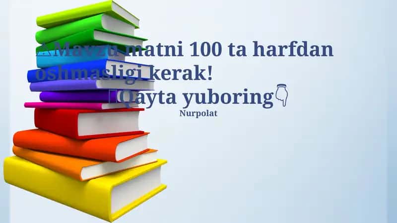 Ilovalar 1
