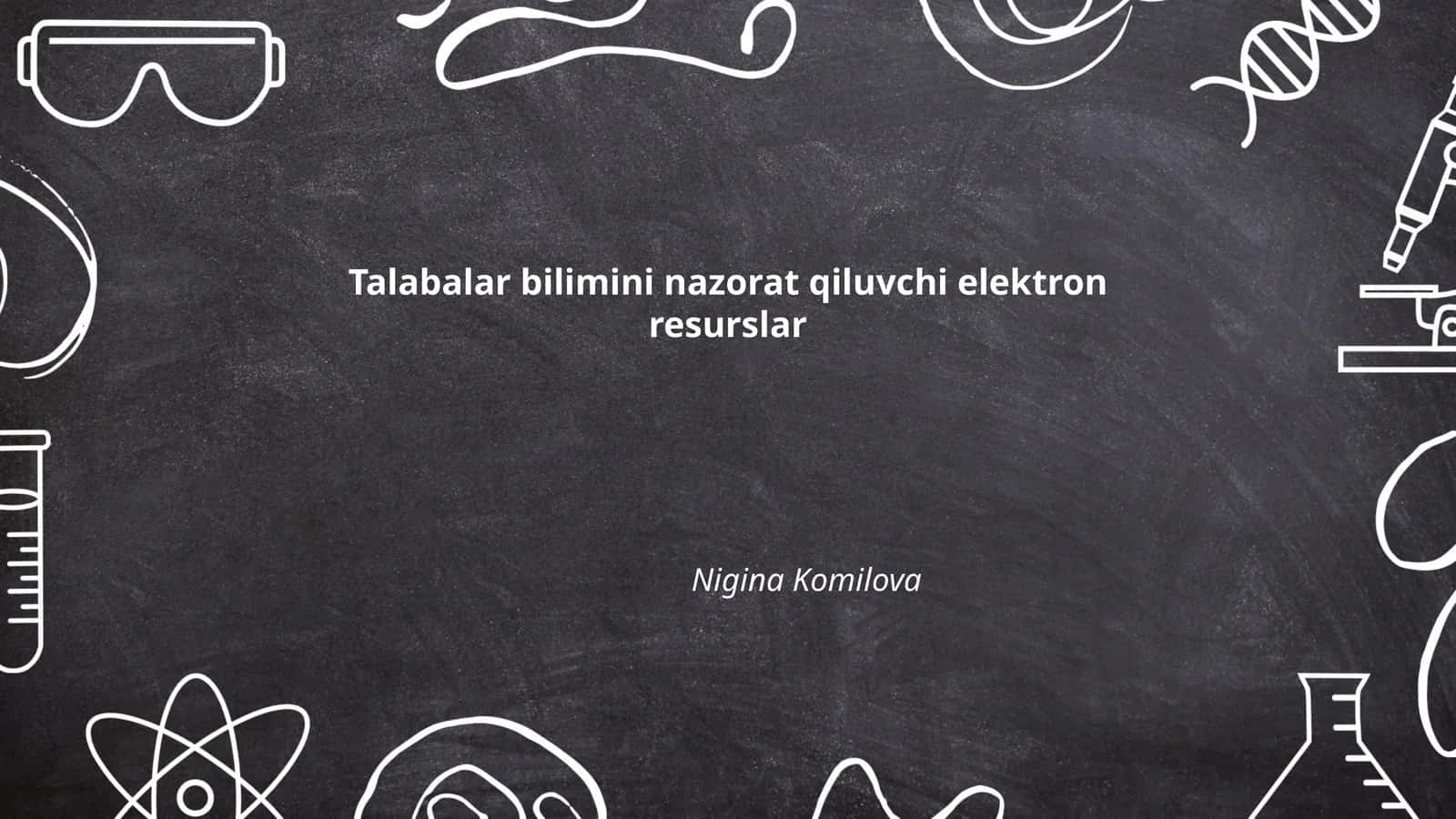Elektron o'quv platformalari 1