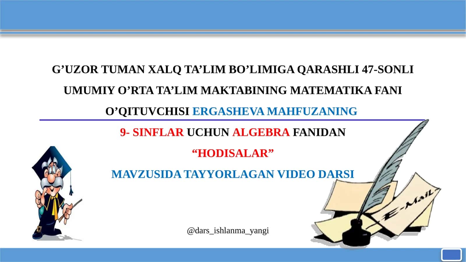 HODISALAR 1