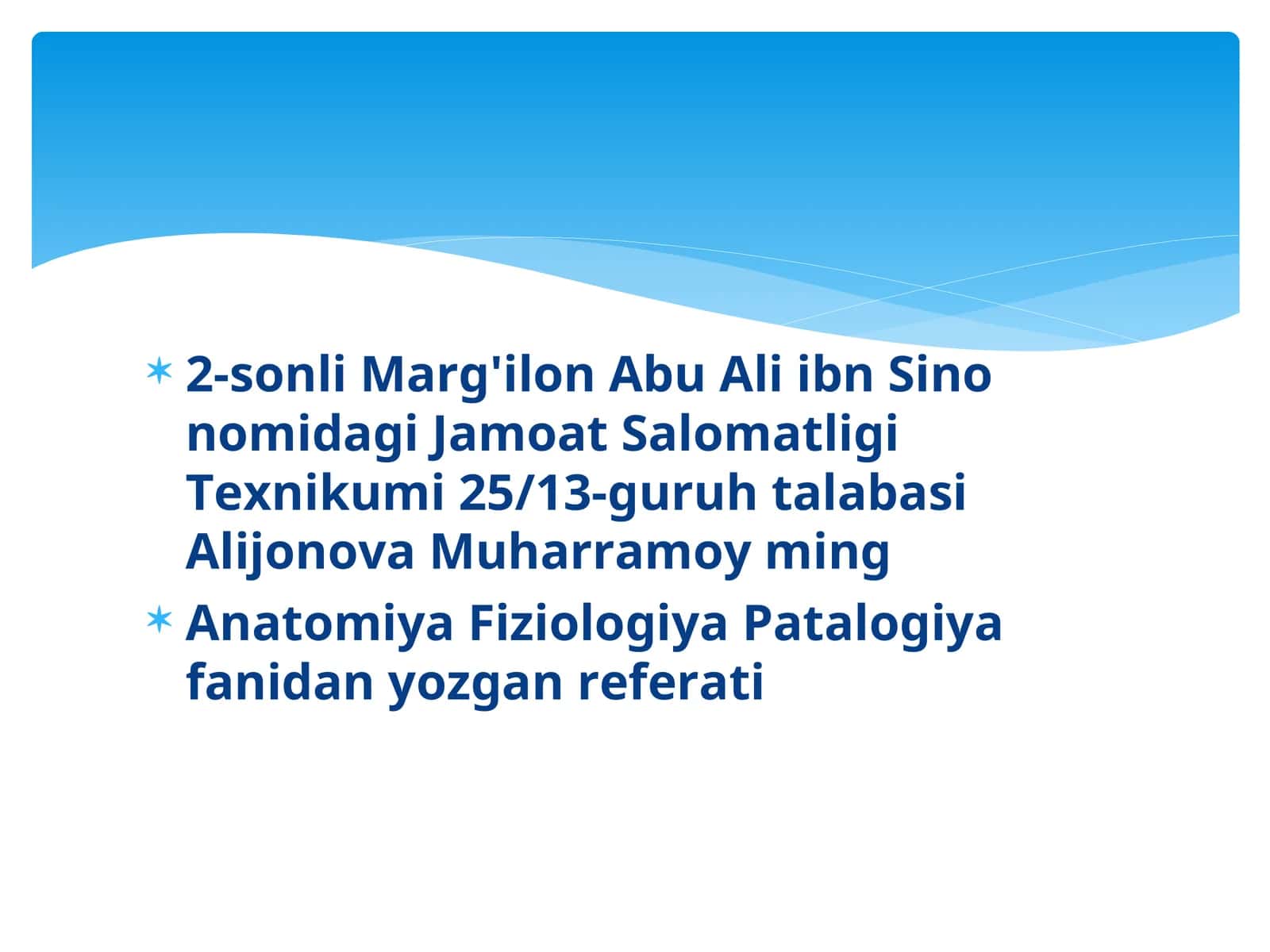 Buyrak tosh kasalligi 1