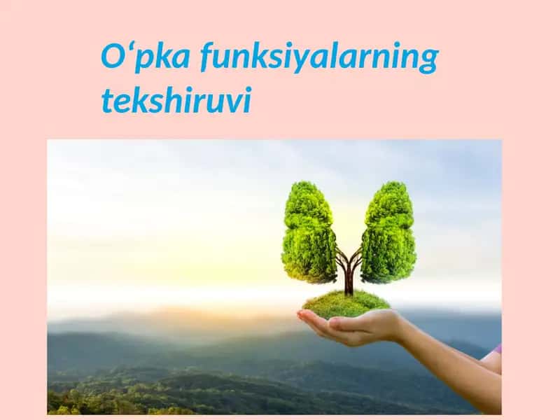 O‘pkafunksiyalarning tekshiruvi 1