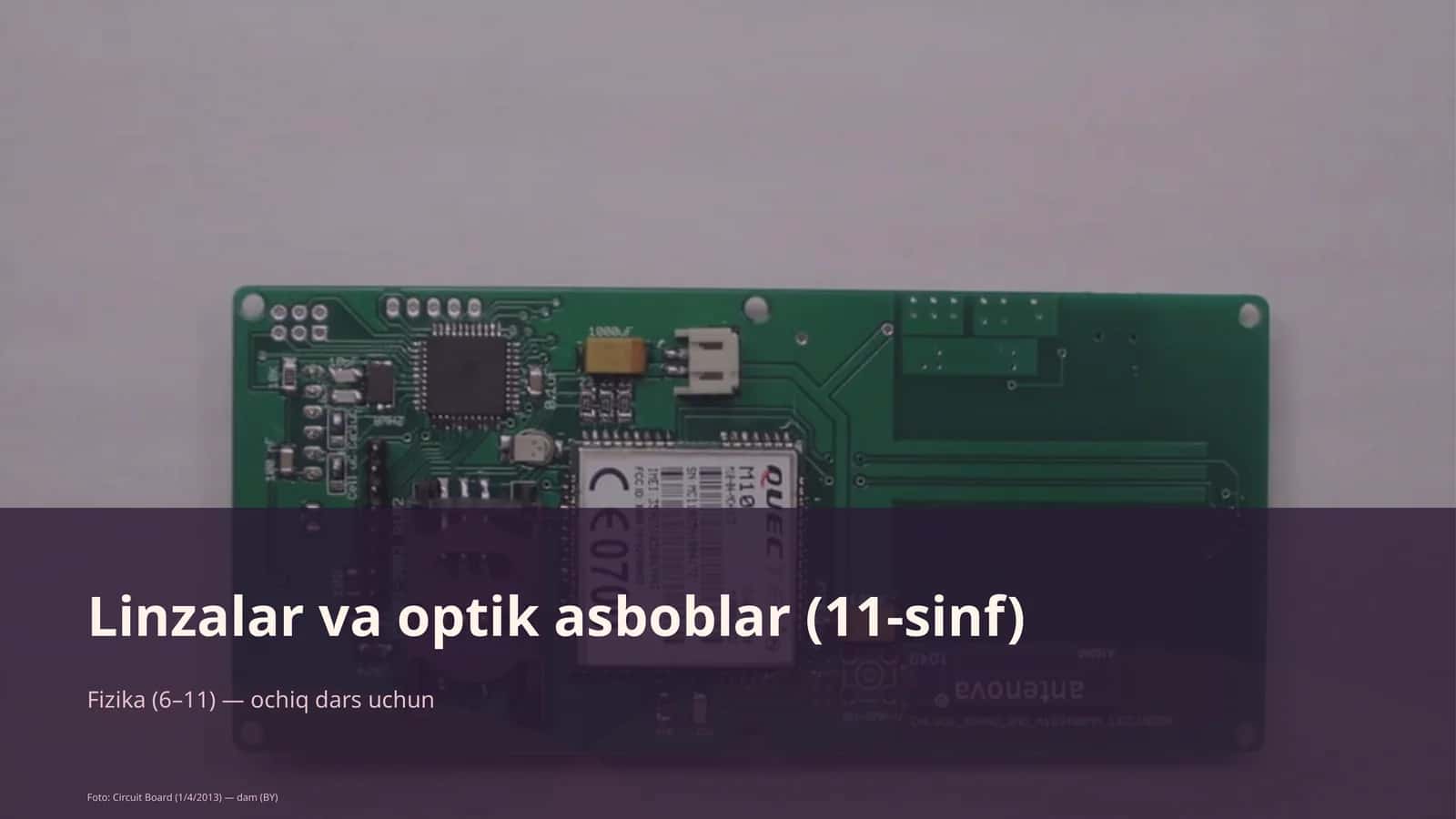 Linzalar va optik asboblar (11-sinf) 1
