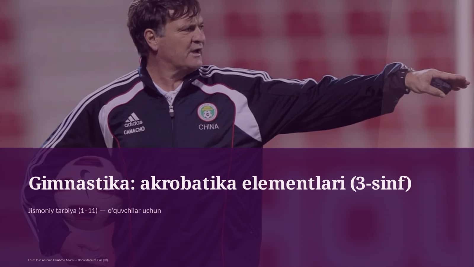 Gimnastika: akrobatika elementlari (3-sinf) 1