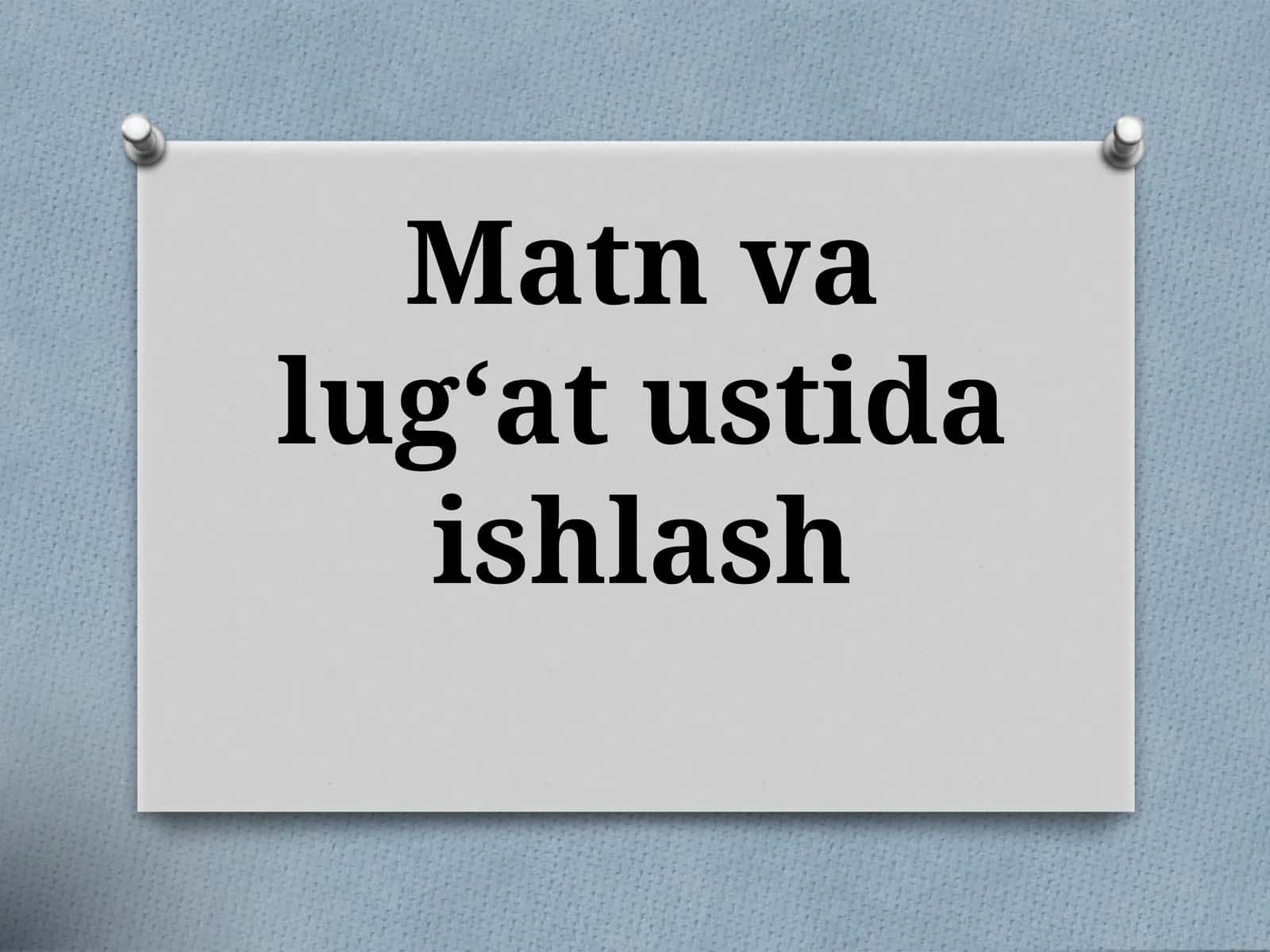 Farhod va Shirin dostoni 1