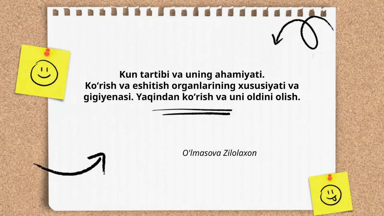 Kun tartibi va uning ahamiyati 1