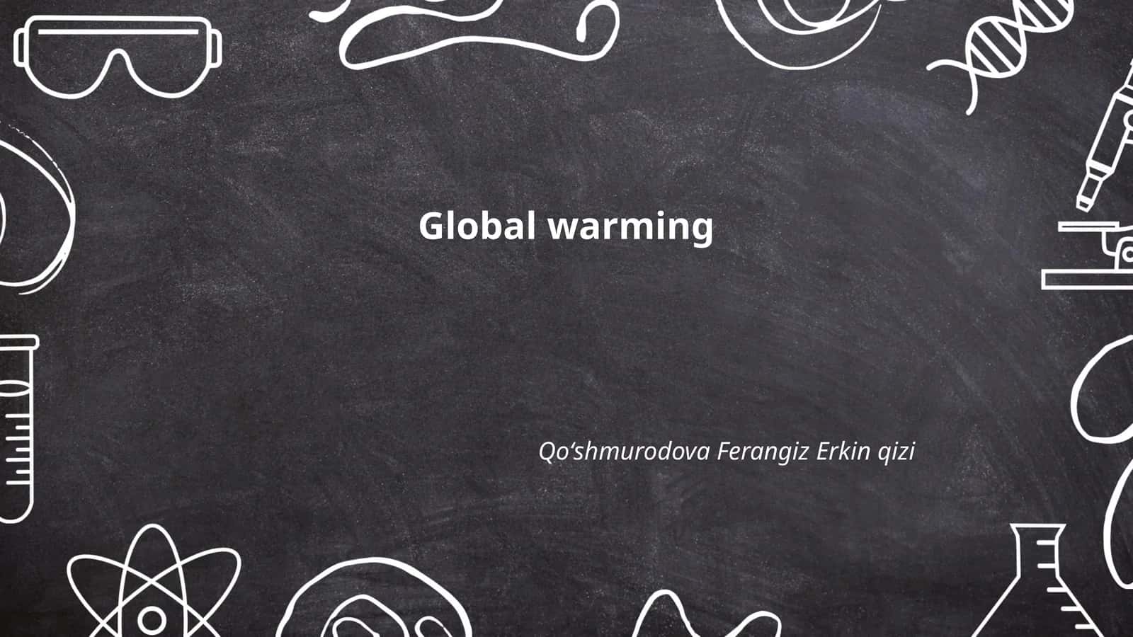 Global warming 1