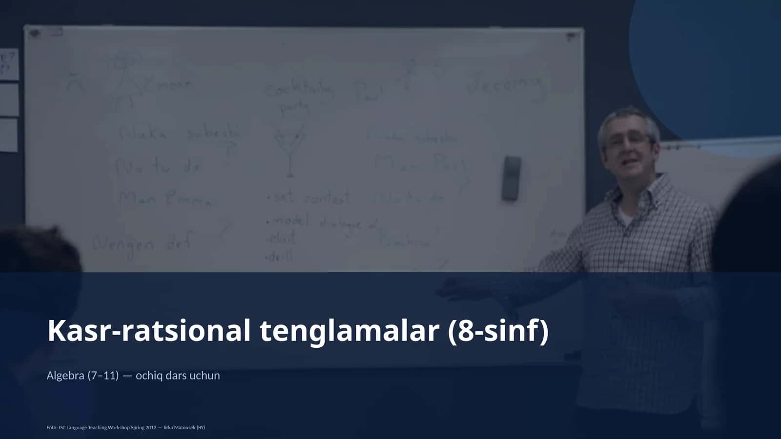 Kasr-ratsional tenglamalar (8-sinf) 1