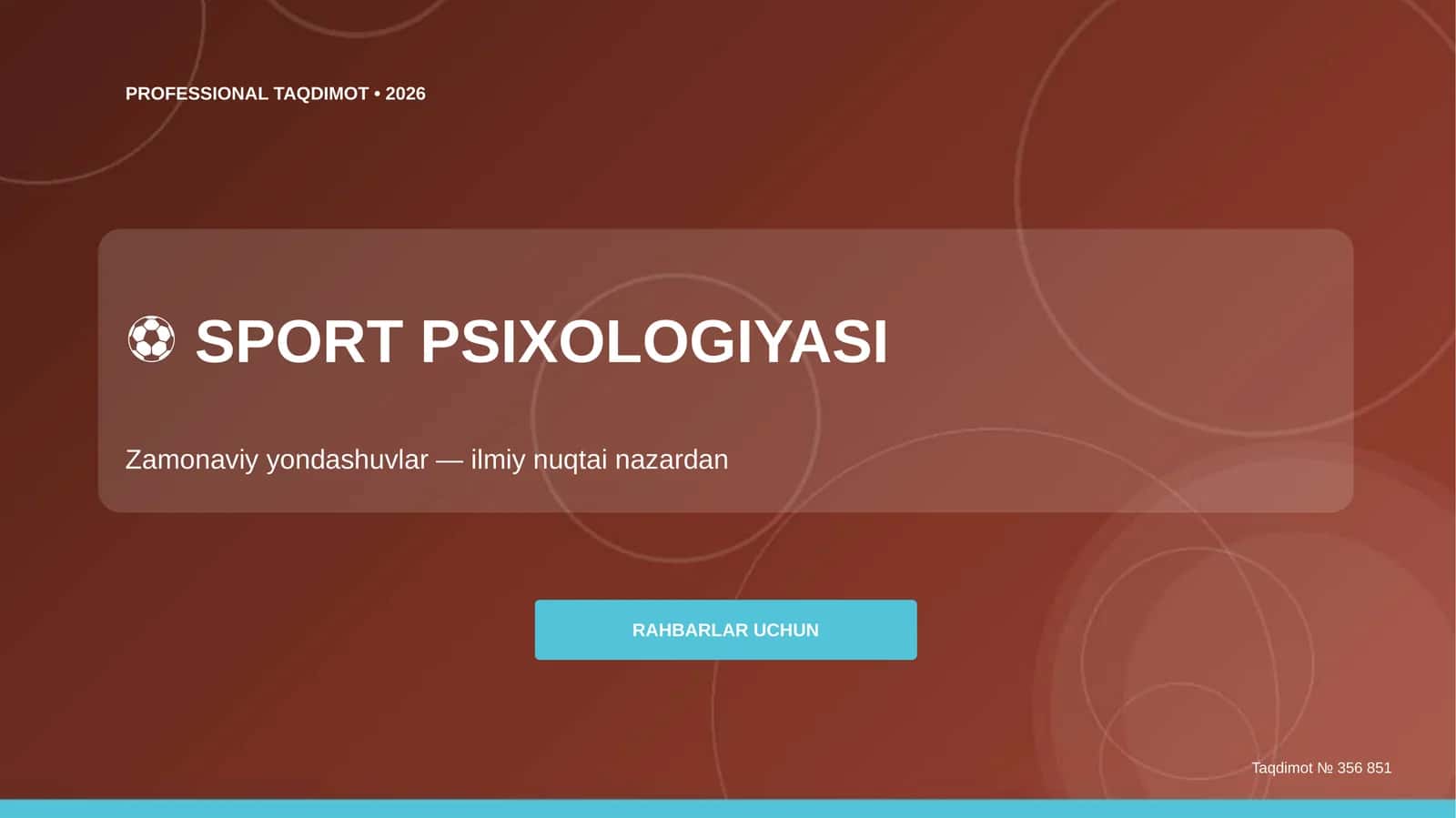 SPORT PSIXOLOGIYASI 1