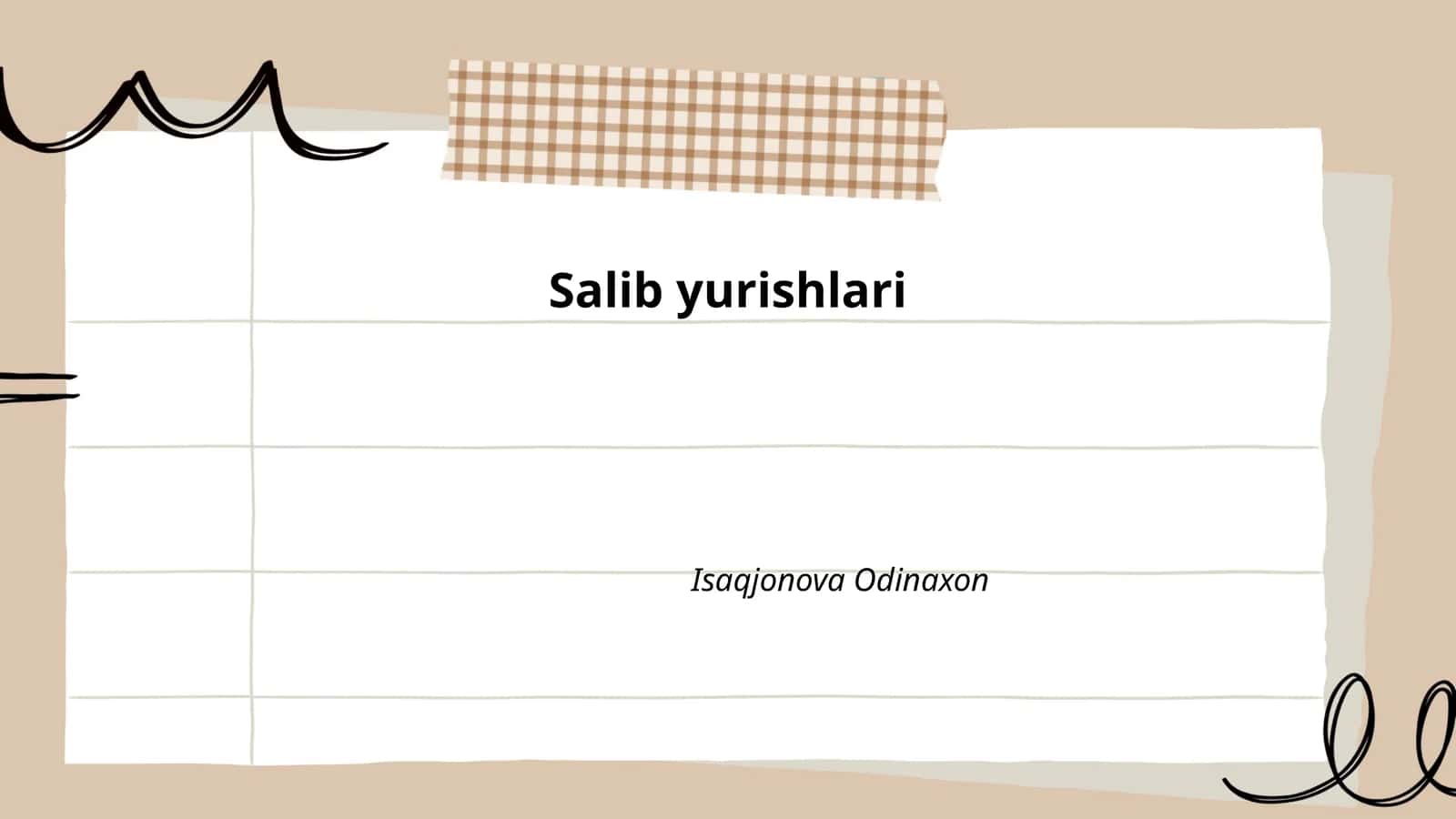 Salib yurishlari 1