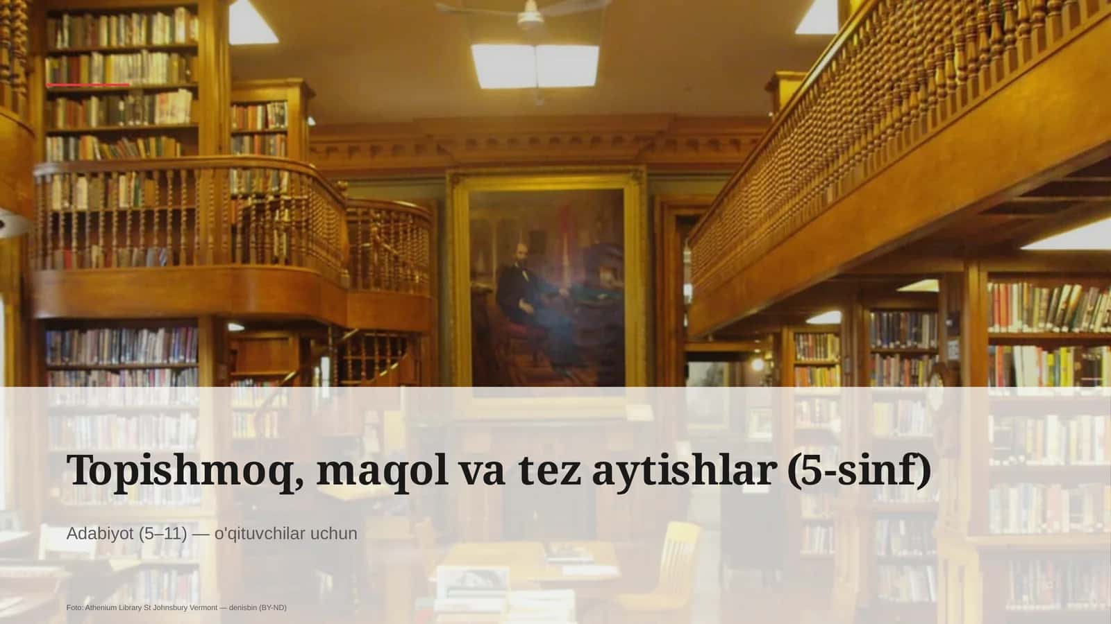 Topishmoq, maqol va tez aytishlar (5-sinf) 1