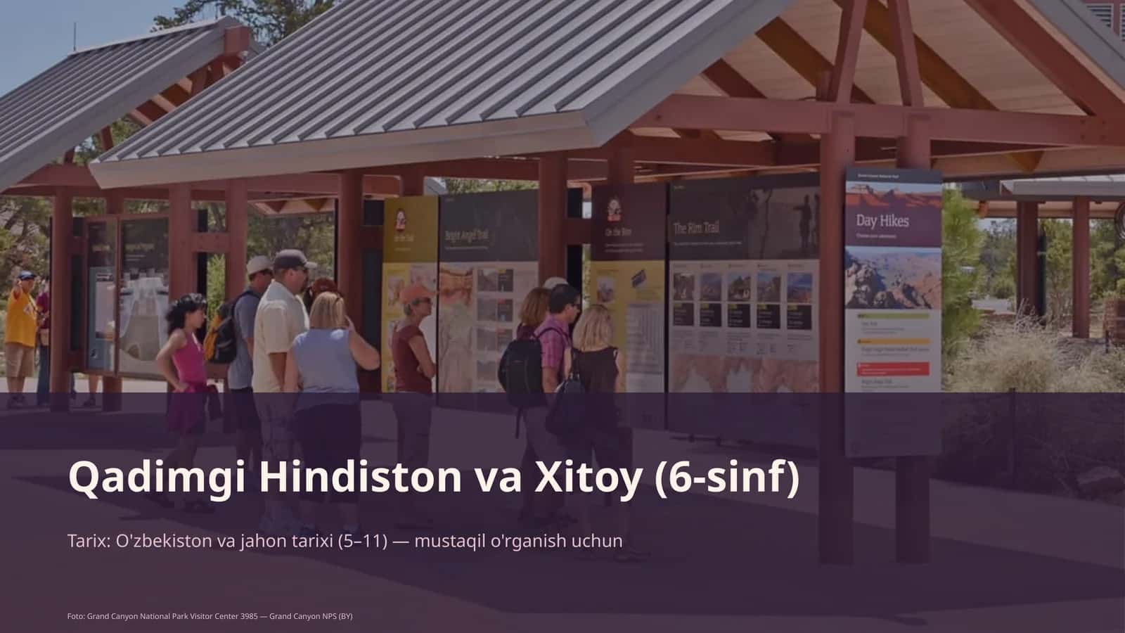 Qadimgi Hindiston va Xitoy (6-sinf) 1