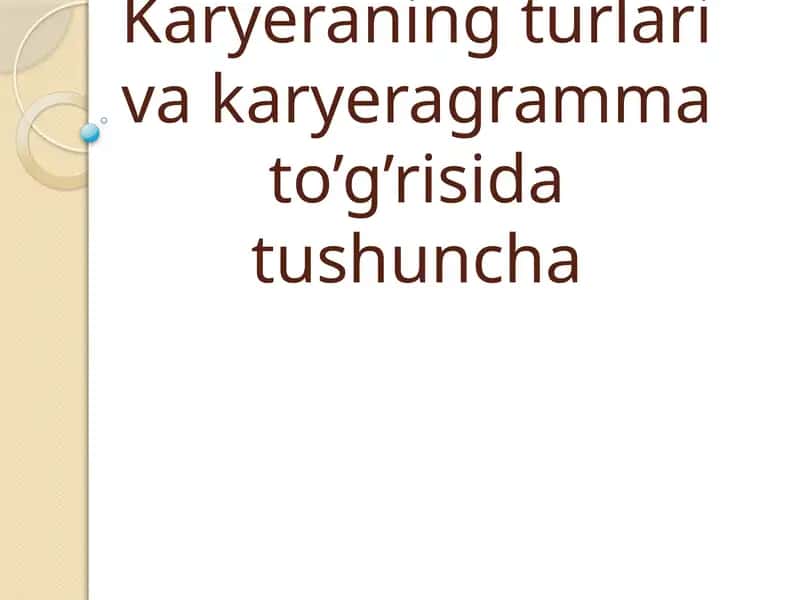 Karyera 1