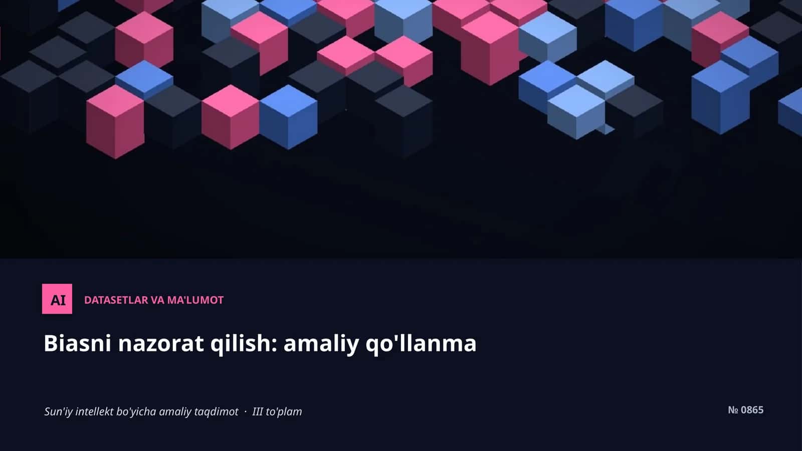 DATASET VA MA'LUMOT 1