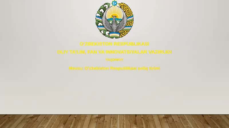 Oʻzbekiston Respublikasi soliq tizimi 1