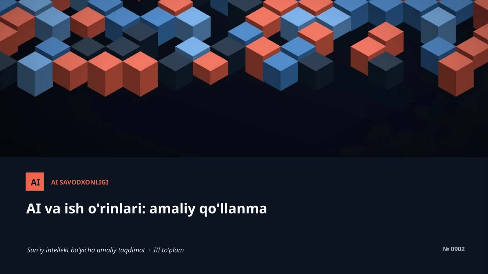 AI SAVODXONLIGI 1