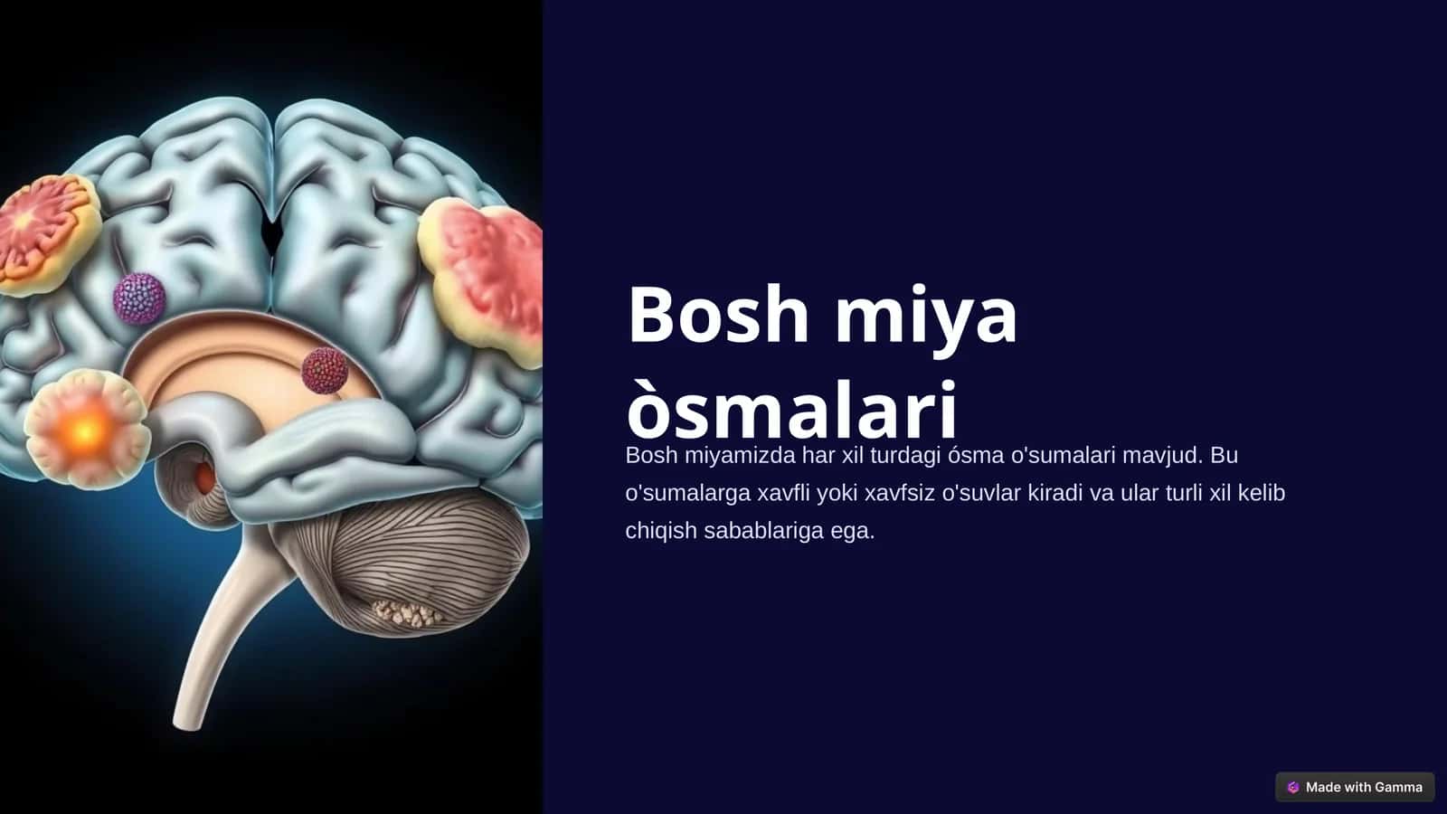 Boshmiya òsmalari 1