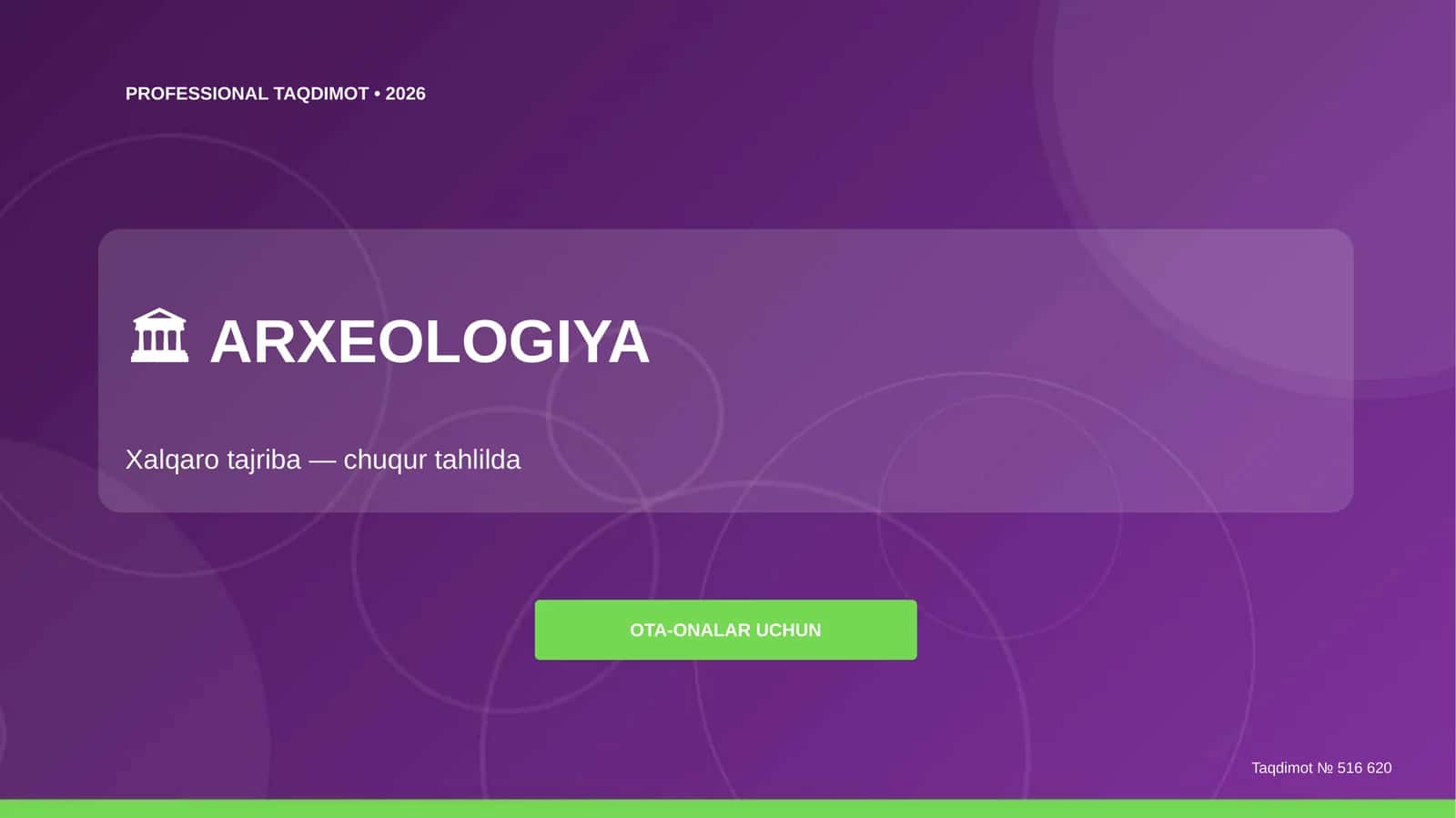 ARXEOLOGIYA 1