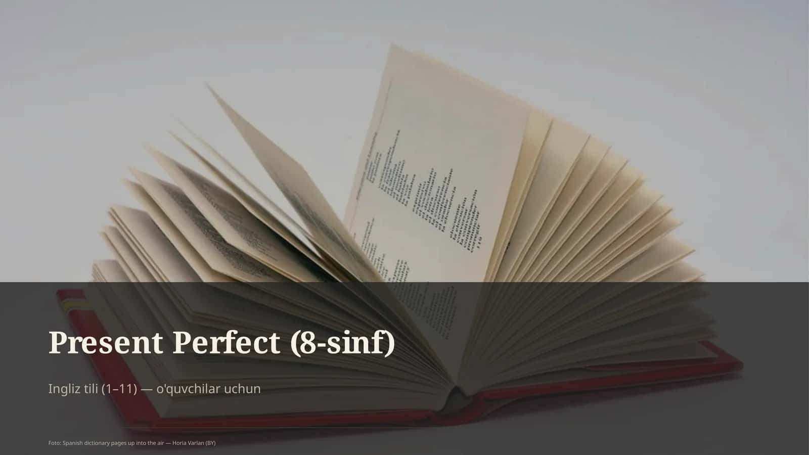 Present Perfect (8-sinf) 1