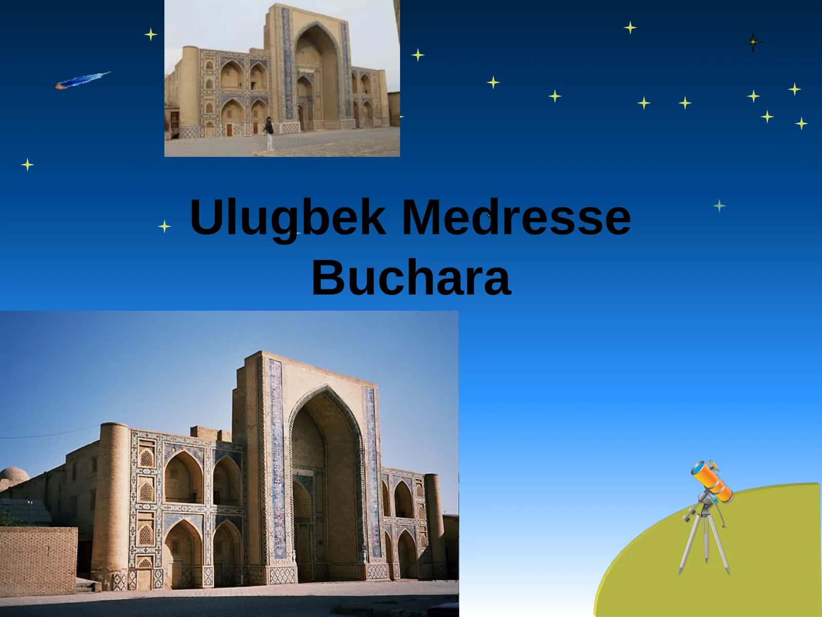 Ulugbek Medresse 1