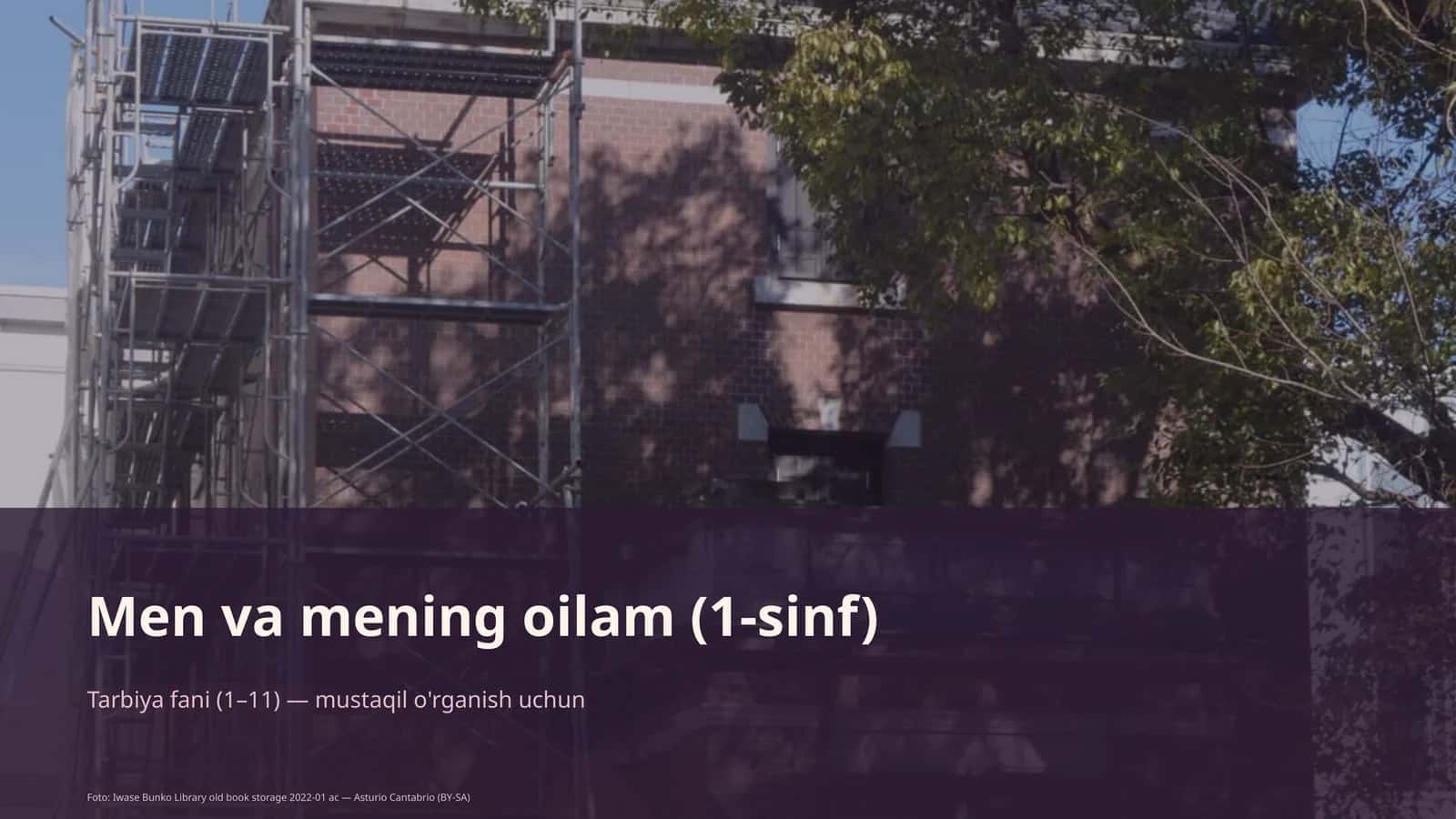 Men va mening oilam (1-sinf) 1