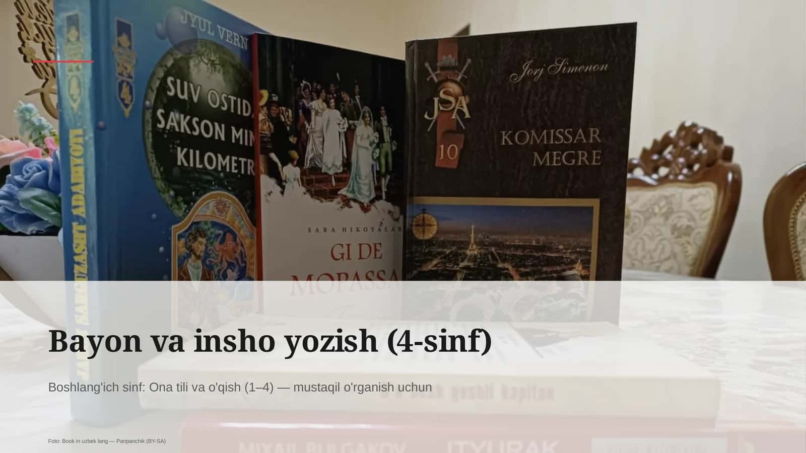 Bayon va insho yozish (4-sinf) 1