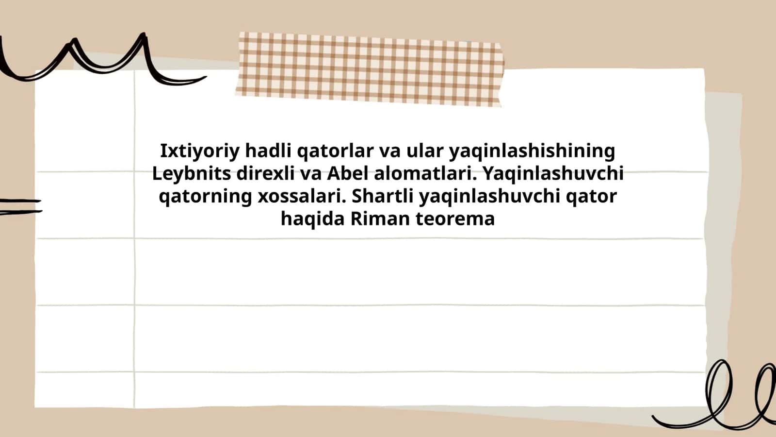 Leybnits direxli, Abel alomatlari 1