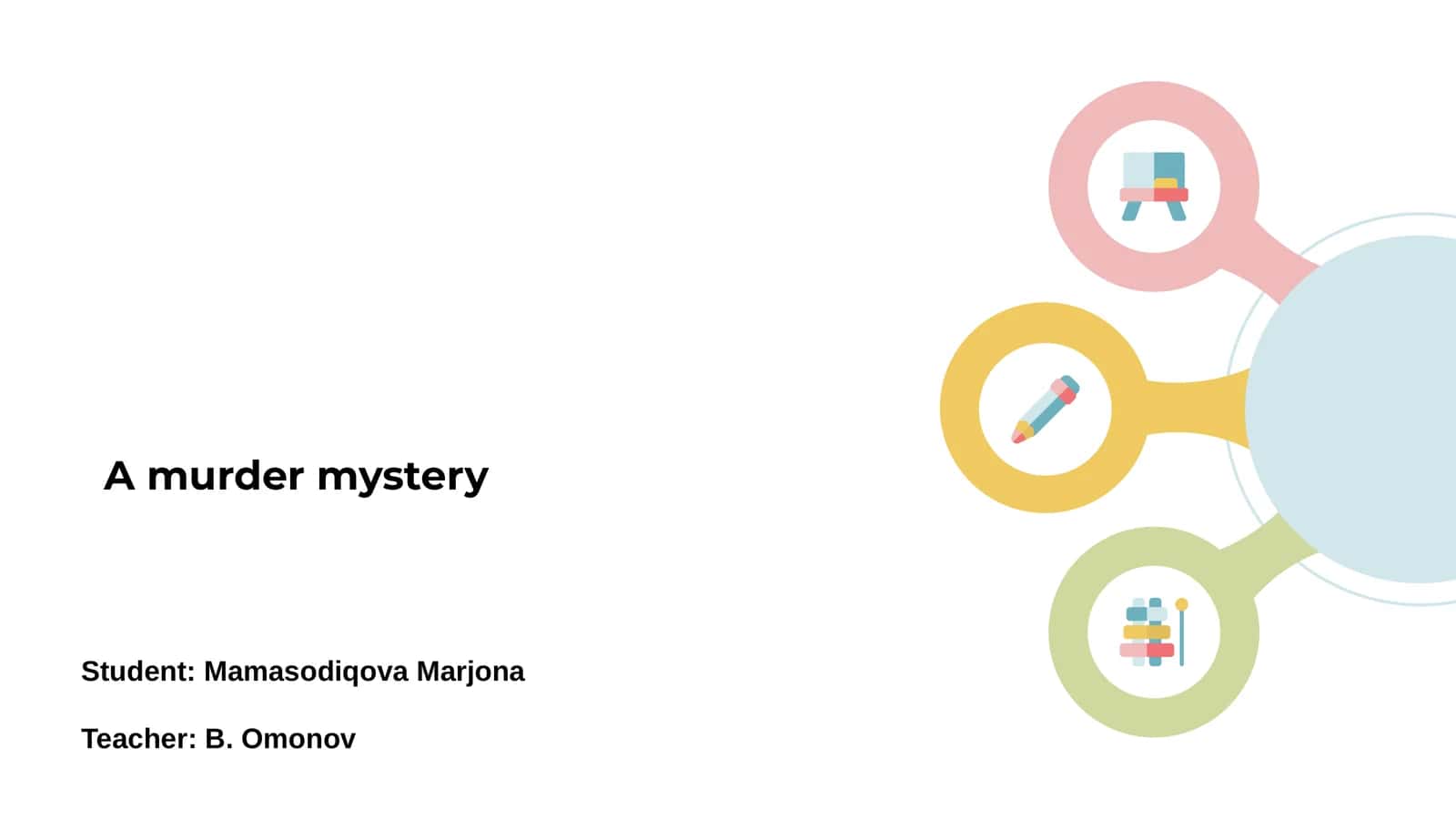 Introduction to the Murder Mystery 1