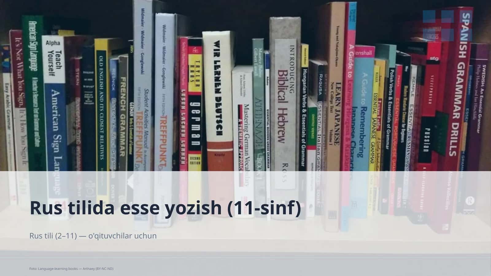 Rus tilida esse yozish (11-sinf) 1