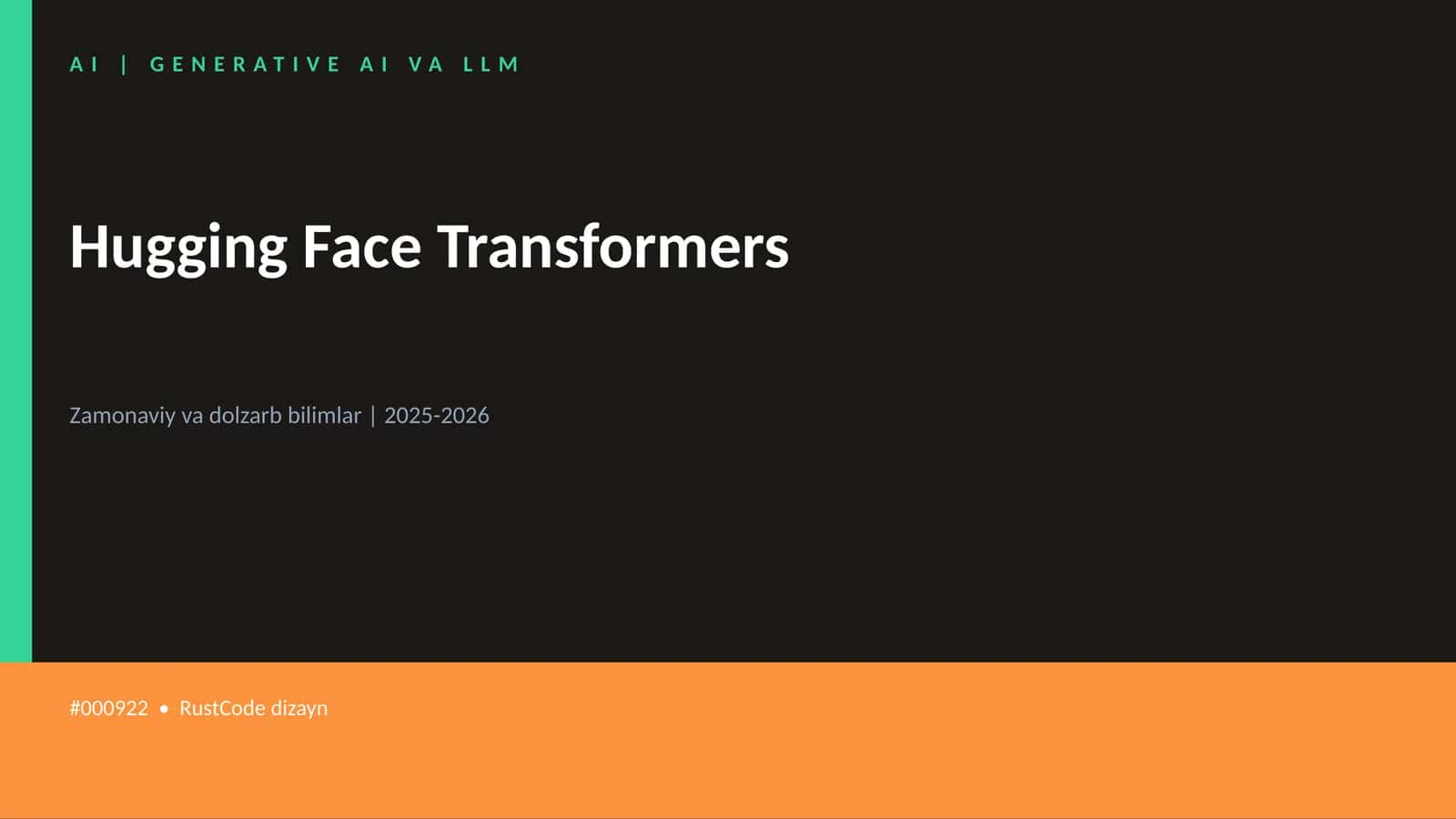 Hugging Face Transformers 1