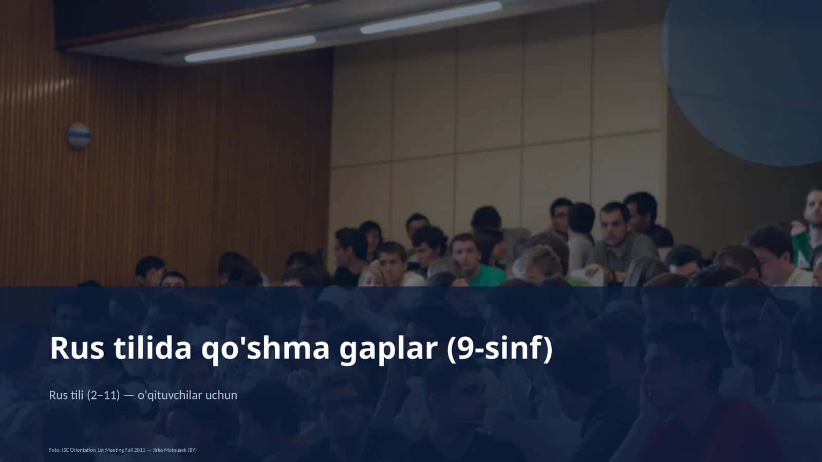Rus tilida qo'shma gaplar (9-sinf) 1