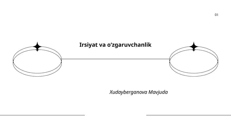 Mendel qonunlari 1