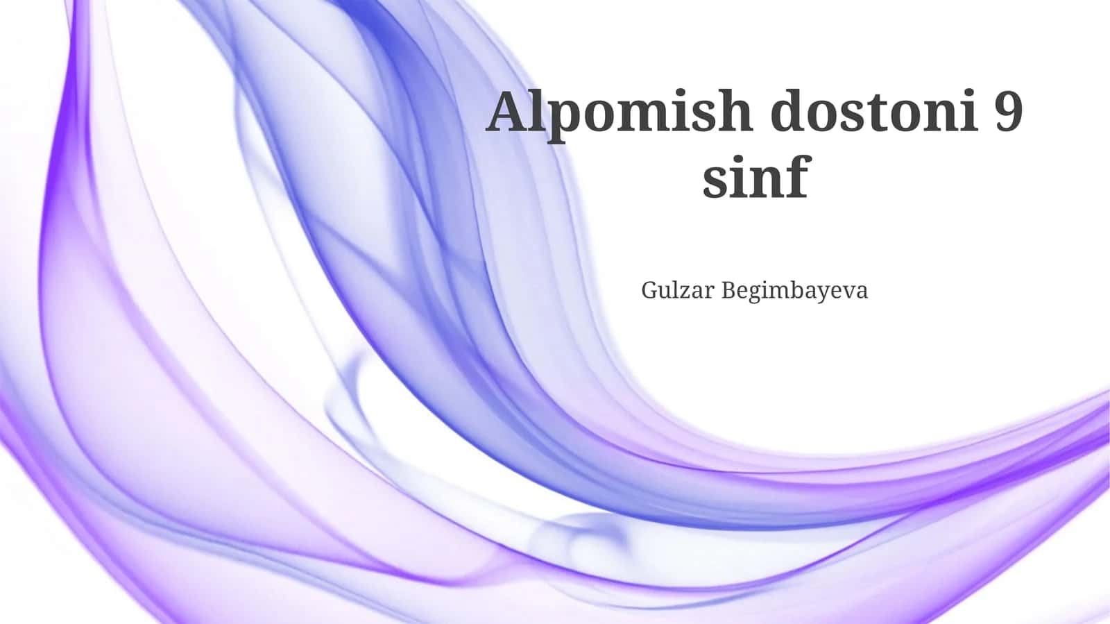 Alpomish dostoni 9 sinf 1