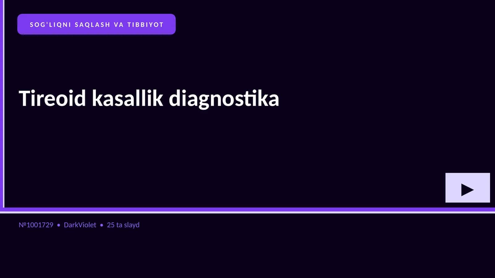Tireoid kasallik diagnostika 1