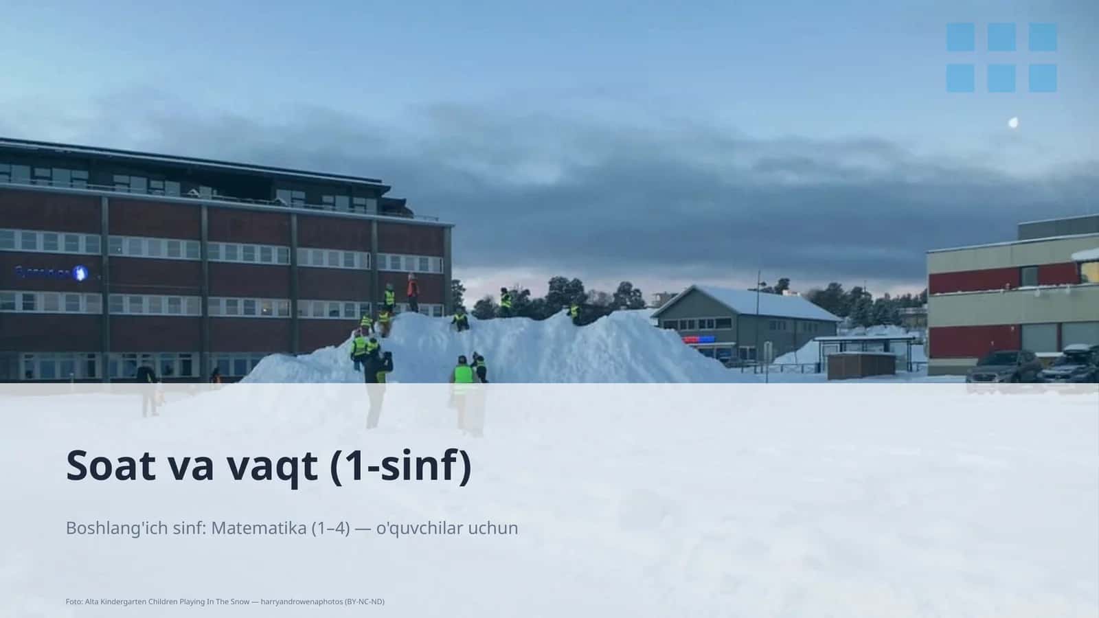 Soat va vaqt (1-sinf) 1