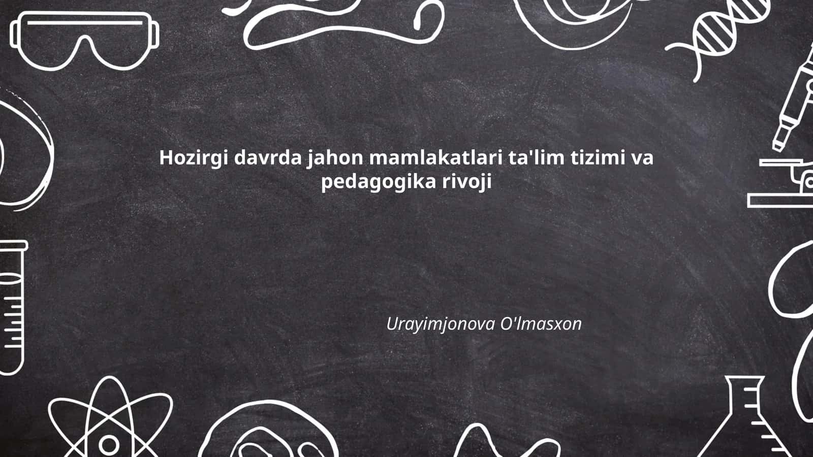 Ta'limda raqamli texnologiyalarning ahamiyati 1